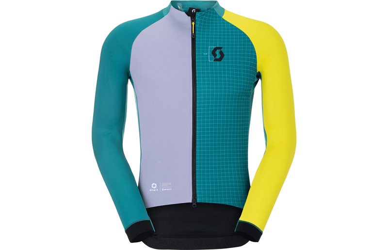 Cykeljacka Scott RC PRO Warm GORE-TEX-Remix Men's Jacket Winter Green/Heather Purple