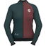 Cykeljacka Scott RC Pro Warm GORE-TEX-Remix Women's Jacket Aruba Green/Wood Red