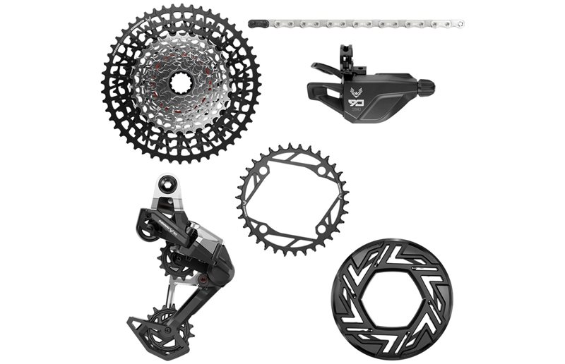 Komponentgruppe SRAM Eagle 90 E-Bike 34T 104 BCD uten krankar
