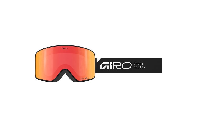 Goggle-ajolasit GIRO Method Black Stacked/Vivid Ember