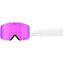 White Stacked/Vivid Pink