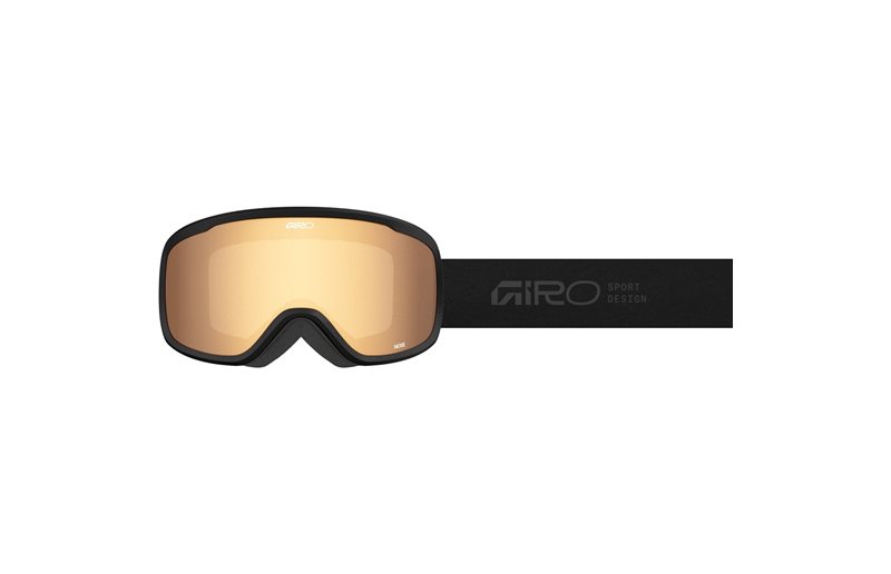 Goggle-ajolasit GIRO Moxie Black Stacked/Amber Gold