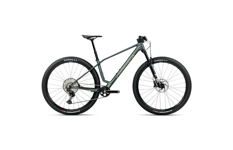 Hardtail MTB Orbea Alma M20 Seaweed Carbon View
