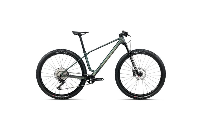 Hardtail MTB Orbea Alma M30 Seaweed Carbon View