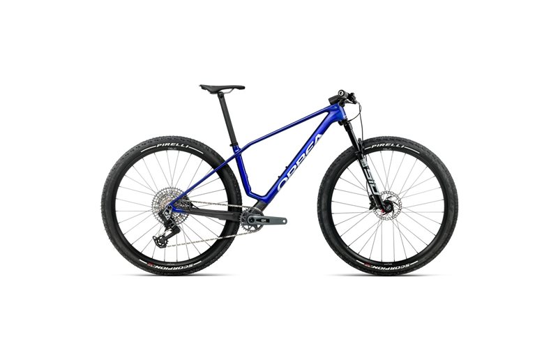 Hardtail MTB Orbea Alma M-Pro GX AXS Cobalt Blue/Carbon Raw