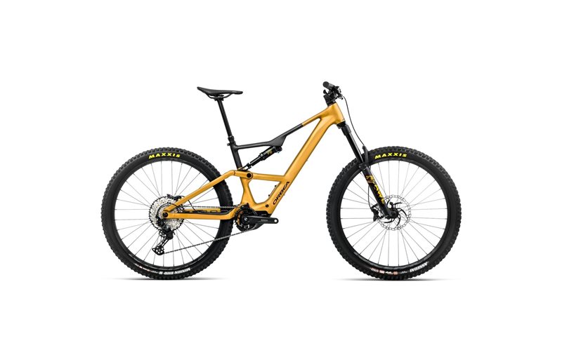 Sähkömaastopyörä Orbea Rise LT H20 630Wh Bumblebee Yellow/Black