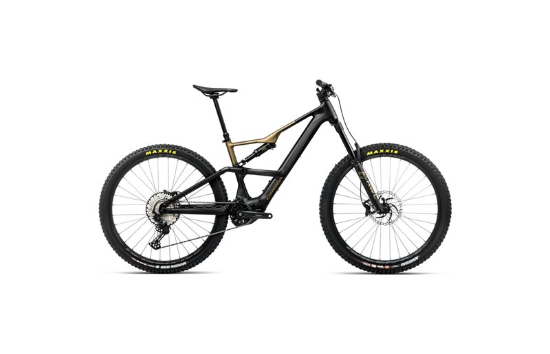 Terreng elsykkel Orbea Rise LT H20 630Wh Diamond Black/Splash Olive Green