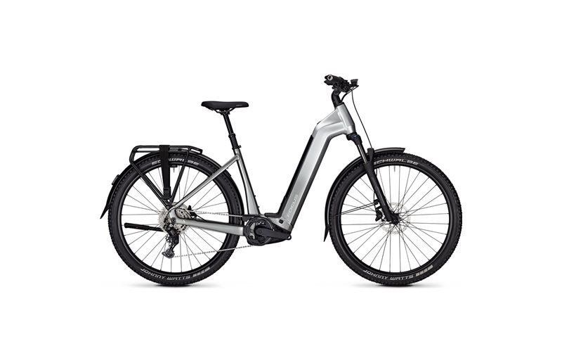 Sähköretkipyörä Focus Aventura2 6.7 Wave Silver