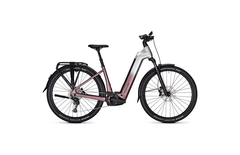 Sähköretkipyörä Focus Aventura2 6.8 Wave Silver