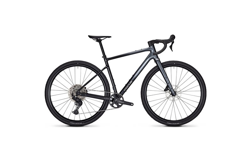 Gravel-pyörä Focus Atlas 6.7 Diamond Black