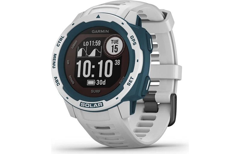 Urheilukello Garmin Instinct Solar GPS Surf Edition White