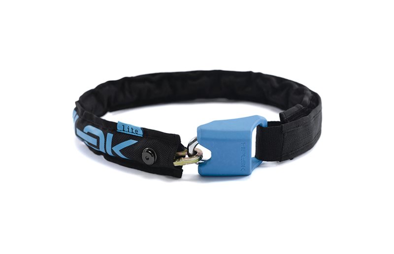 Ketjulukko Hiplok Lite 75 cm x 6 mm Black/Blue/White