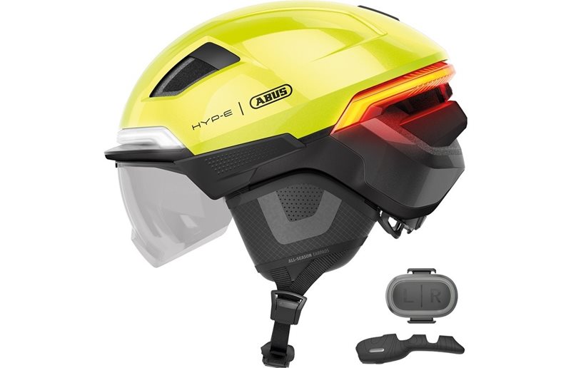 Cykelhjälm ABUS Hyp-E BL.ACE Signal Yellow