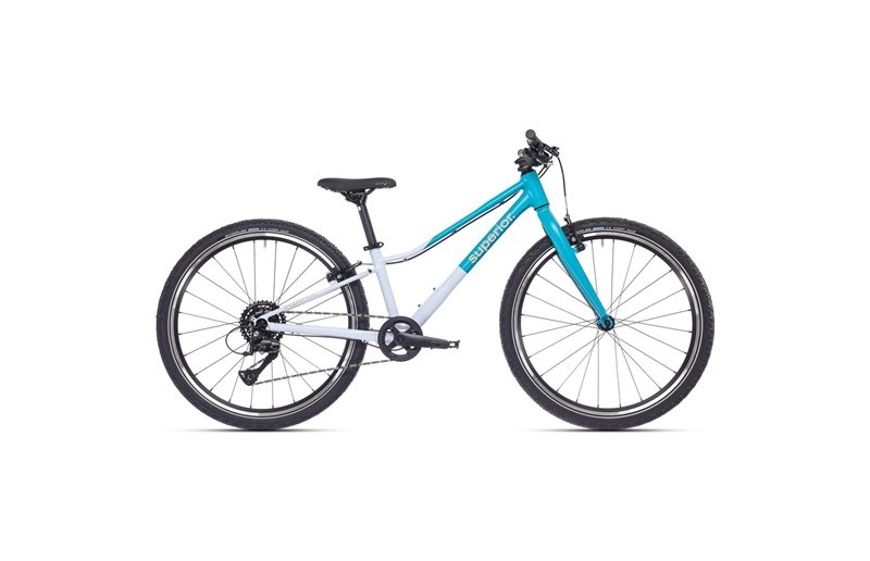 Barncykel Superior F.L.Y. 24 VB Matte Teal