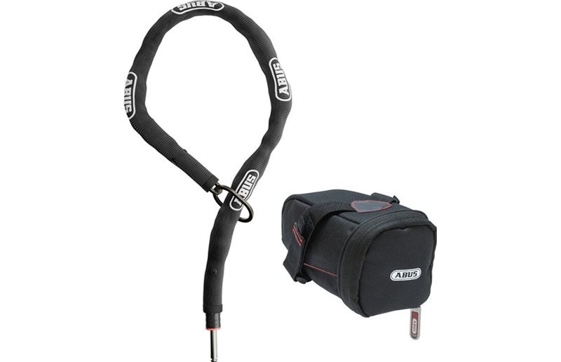 Plug-In Kjetting ABUS Classic 5.5KS 130 cm + ST 5950 Black