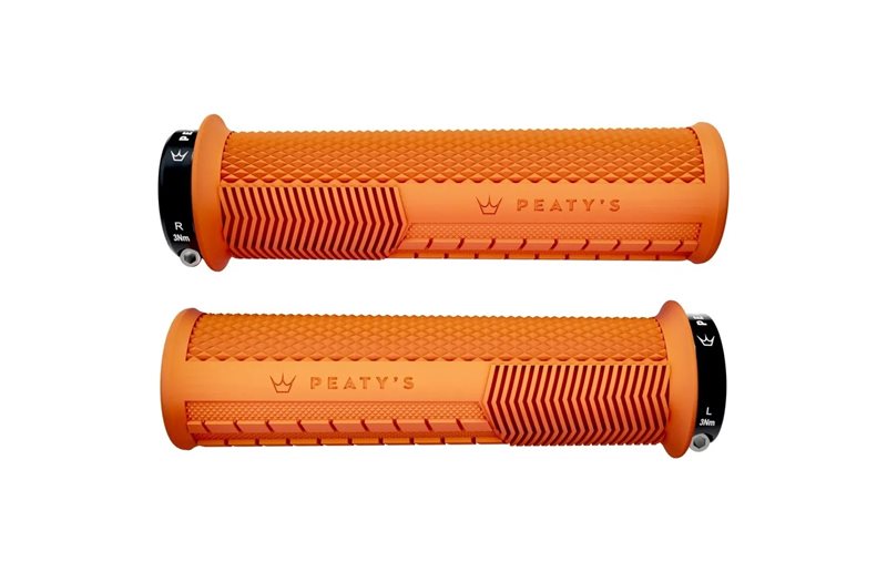 Cykelhandtag Peaty'S Monarch Knurl Thick Orange