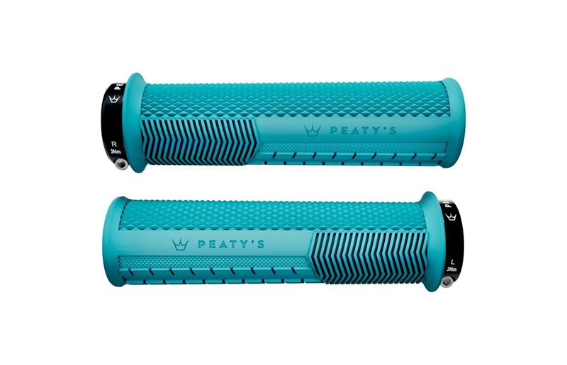 Cykelhandtag Peaty'S Monarch Knurl Thick Turqoise
