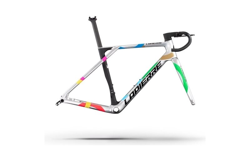 Stelkit Lapierre Xelius DRS Frameset Rainbow Chrome