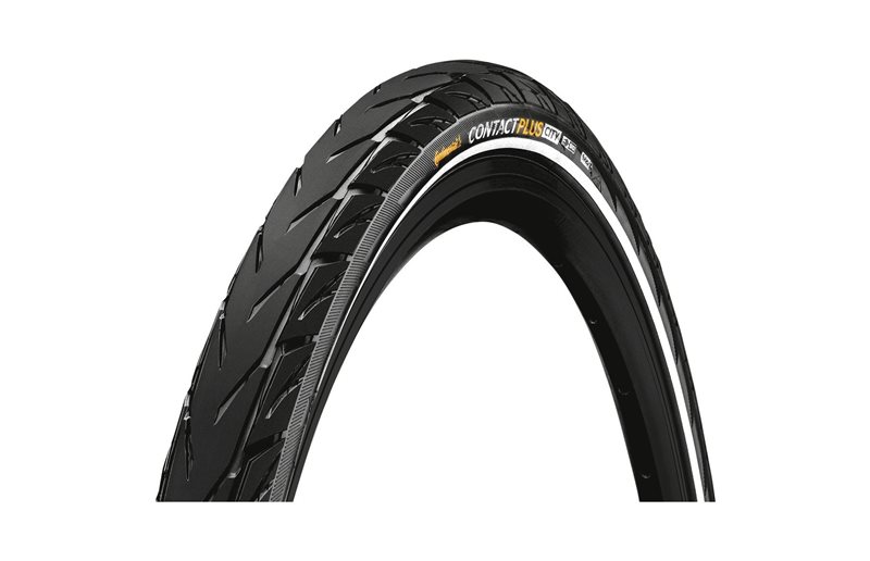 Sykkeldekk Continental CONTACT Plus City Black/Reflex