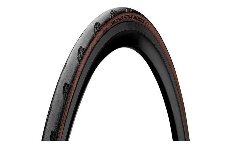 Rengas Continental Grand Prix GP 5000 Black/Brown