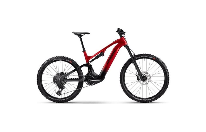 El MTB Haibike ALLMTN CF 9 Red/Black/Platinum