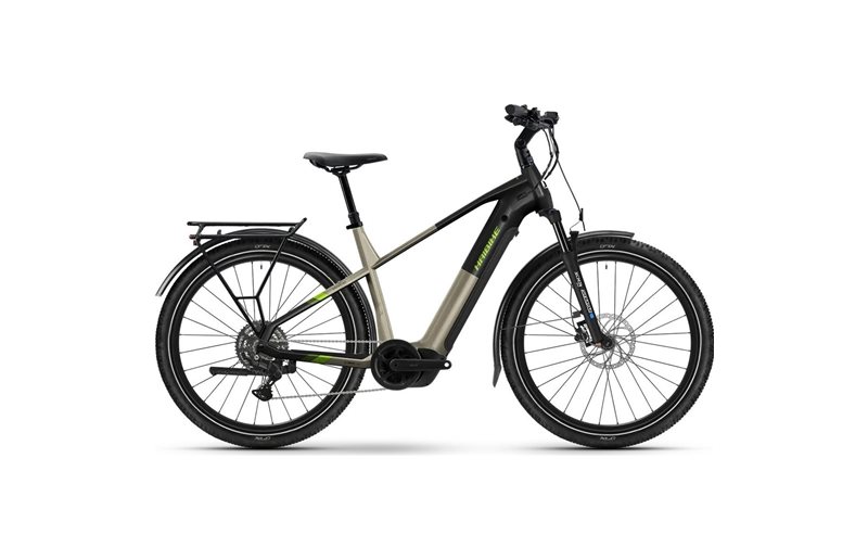 Elcykel Hybrid Haibike TREKKING 4 High Calm Sand/Lime