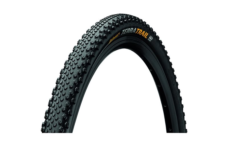 Cykeldæk Continental Terra Trail ShieldWall Black