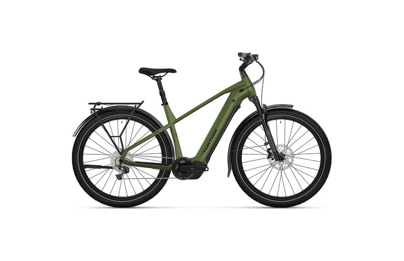 Elcykel Hybrid Tunturi Havu High Moss Green/Black