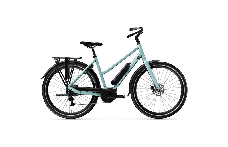 El-hybridcykel Tunturi Puro E9 Lady Turquoise/White