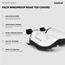 Skoovertræk GripGrab PACR Windproof Toe Covers White