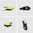 Skoovertrekk GripGrab PACR Windproof Road Toe Covers Yellow Hi-Vis