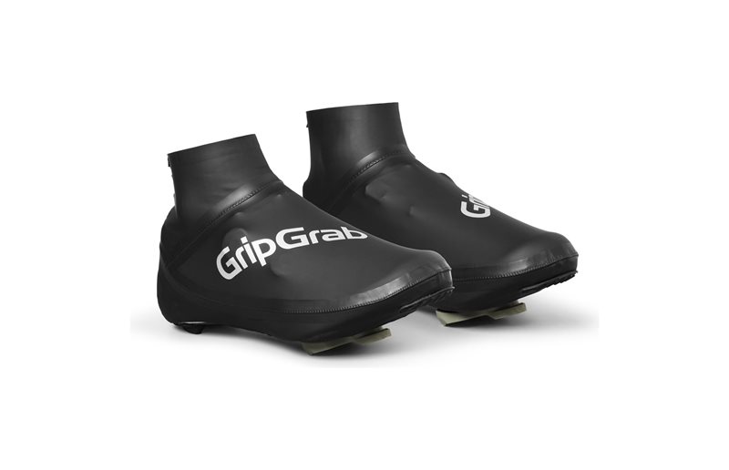 Skoovertræk GripGrab Faststream Aero Shoe Covers Black