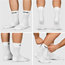 Pyöräilysukat GripGrab RIDE Regular Cut Socks White
