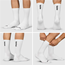 Sykkelsokker GripGrab PACR High Cut Socks White