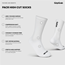 Sykkelsokker GripGrab PACR High Cut Socks White