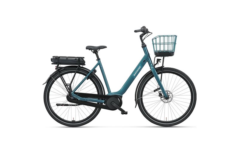 El-hybridcykel Batavus Altura CP City DK Light Sea Green