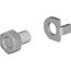 Shimano Cable Fixing Bolt & Plate BR-M375