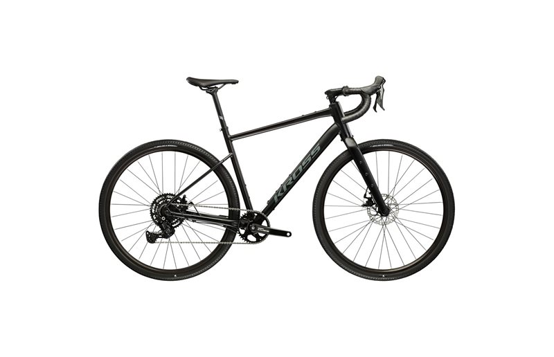 Gravel pyörä Kross Esker 1.0 Black/Graphite