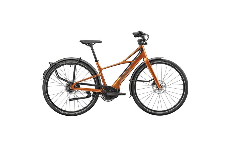 Elcykel Hybrid Cannondale FlyingV 2 Tiger Eye