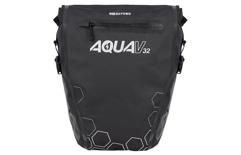 Cykelväska Pakethållare OXC Aqua Double QR 16Lx2 Black