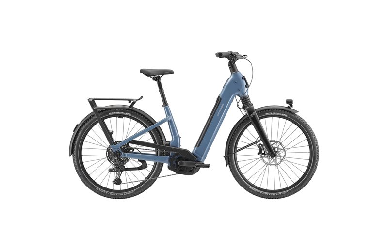 Elcykel Hybrid Cannondale Tesoro 2 Low Storm Cloud