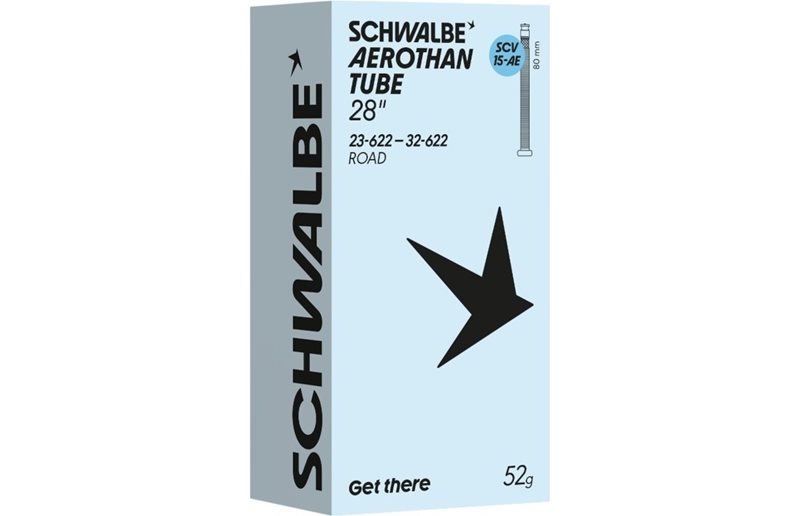 Cykelslang Schwalbe Aerothan SCV15-AE 23/32-622 Clik 80mm