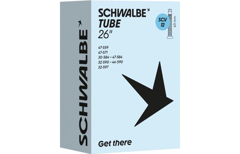 Cykelslang Schwalbe SCV12 30/47-559/597 Clik 40mm