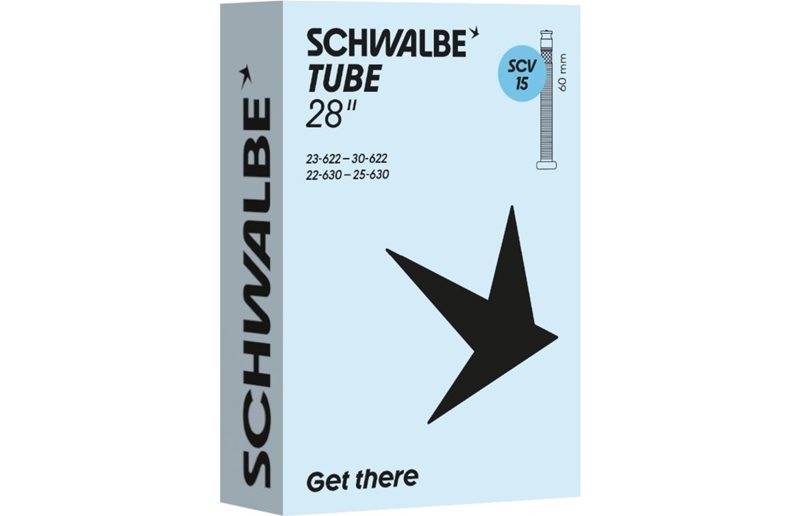 Cykelslang Schwalbe SCV15 23/30-622/630 Clik 60mm