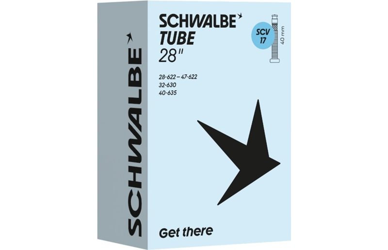 Cykelslang Schwalbe SCV17 28/47-622/635 Clik 40mm