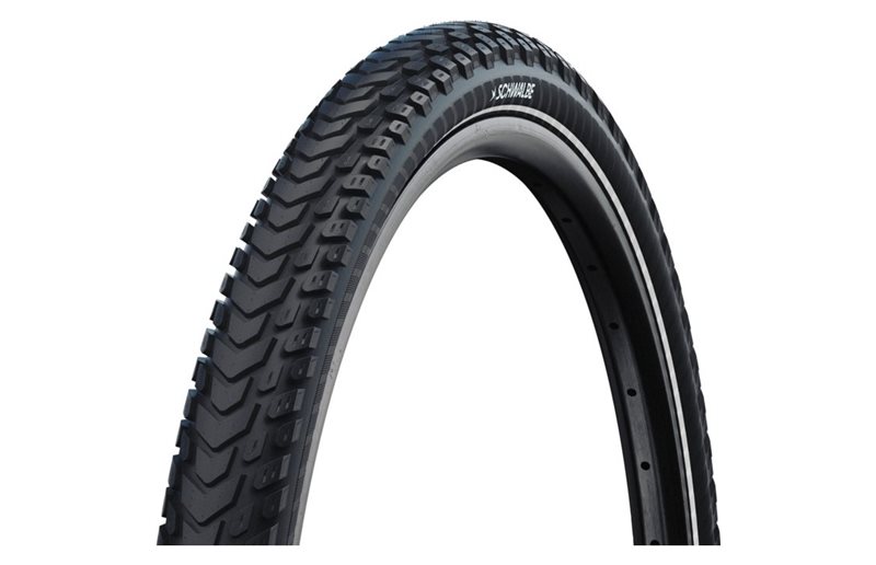 Cykeldäck Schwalbe Marathon Mondial Pro V-Guard Evolution ADDIX Reflex Black