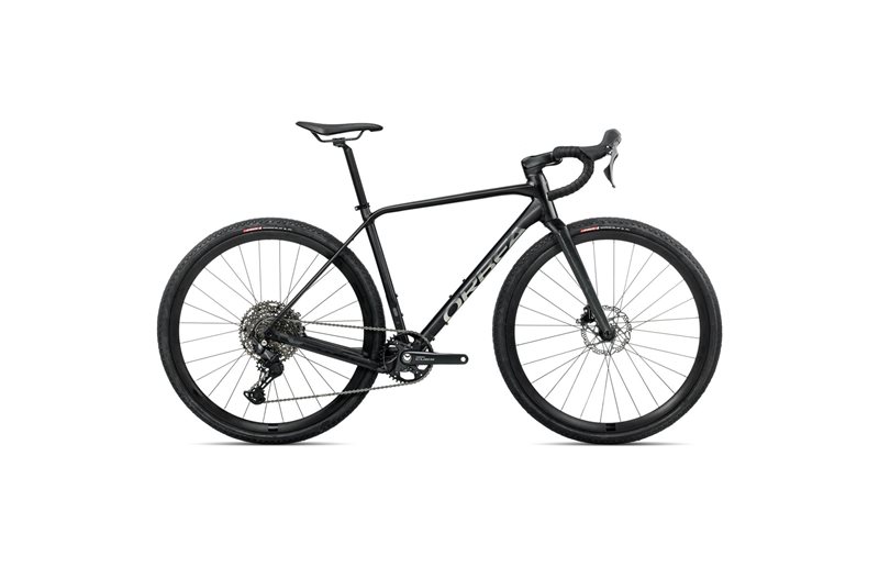 Gravel pyörä Orbea Terra H45 1X Diamond Black/Diamond Carbon View