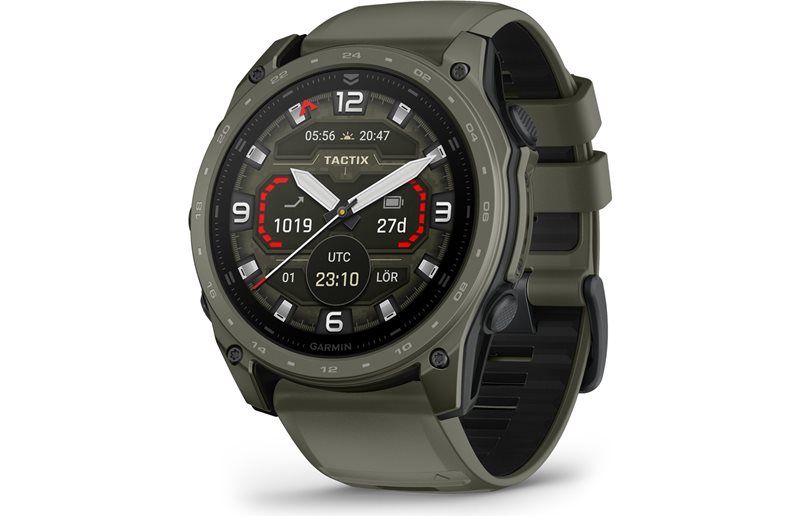 Träningsklocka Garmin Tactix 8 AMOLED Cerakote® 51mm Olive Green