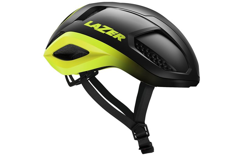 Cykelhjälm Lazer Vento KinetiCore Black/Neonyellow