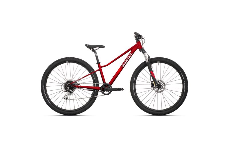 Barnesykkel Superior RACER 27 Gloss Racing Red